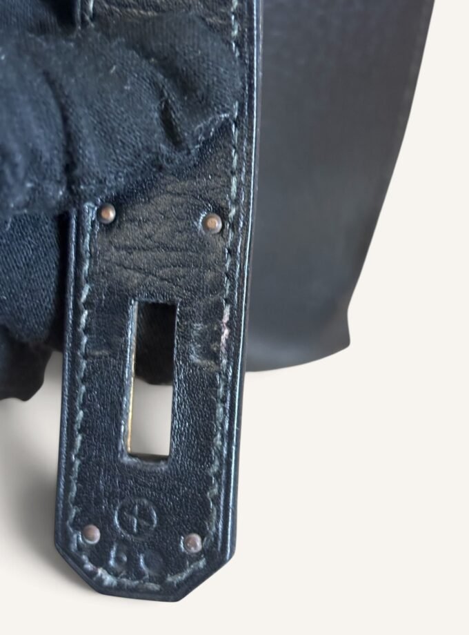 Sac Hermès Kelly 40 Ardennes Noir