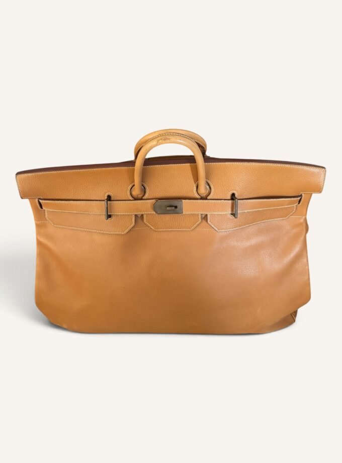 Sac Hermès HAC 60 Ardennes Gold Vintage