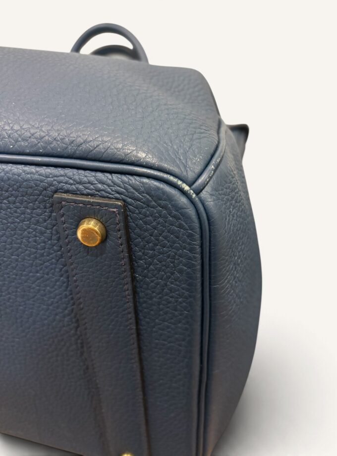 Sac Hermès HAC 40 Togo Bleu de Prusse