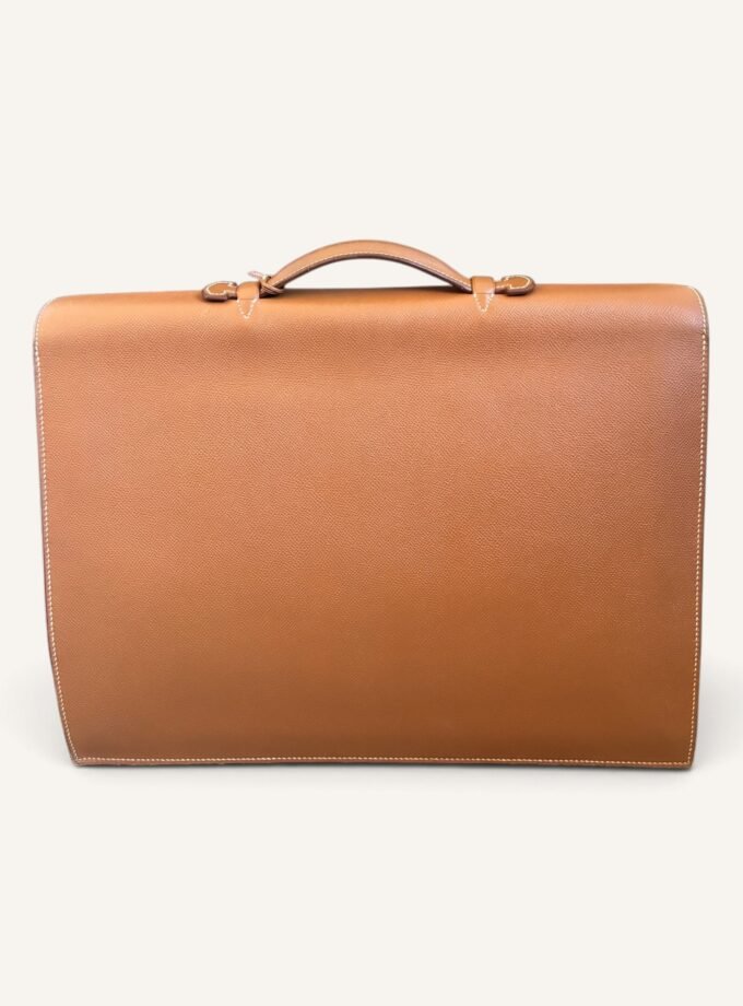 Sac à Dépêches Hermès 40 Courchevel Gold 1996