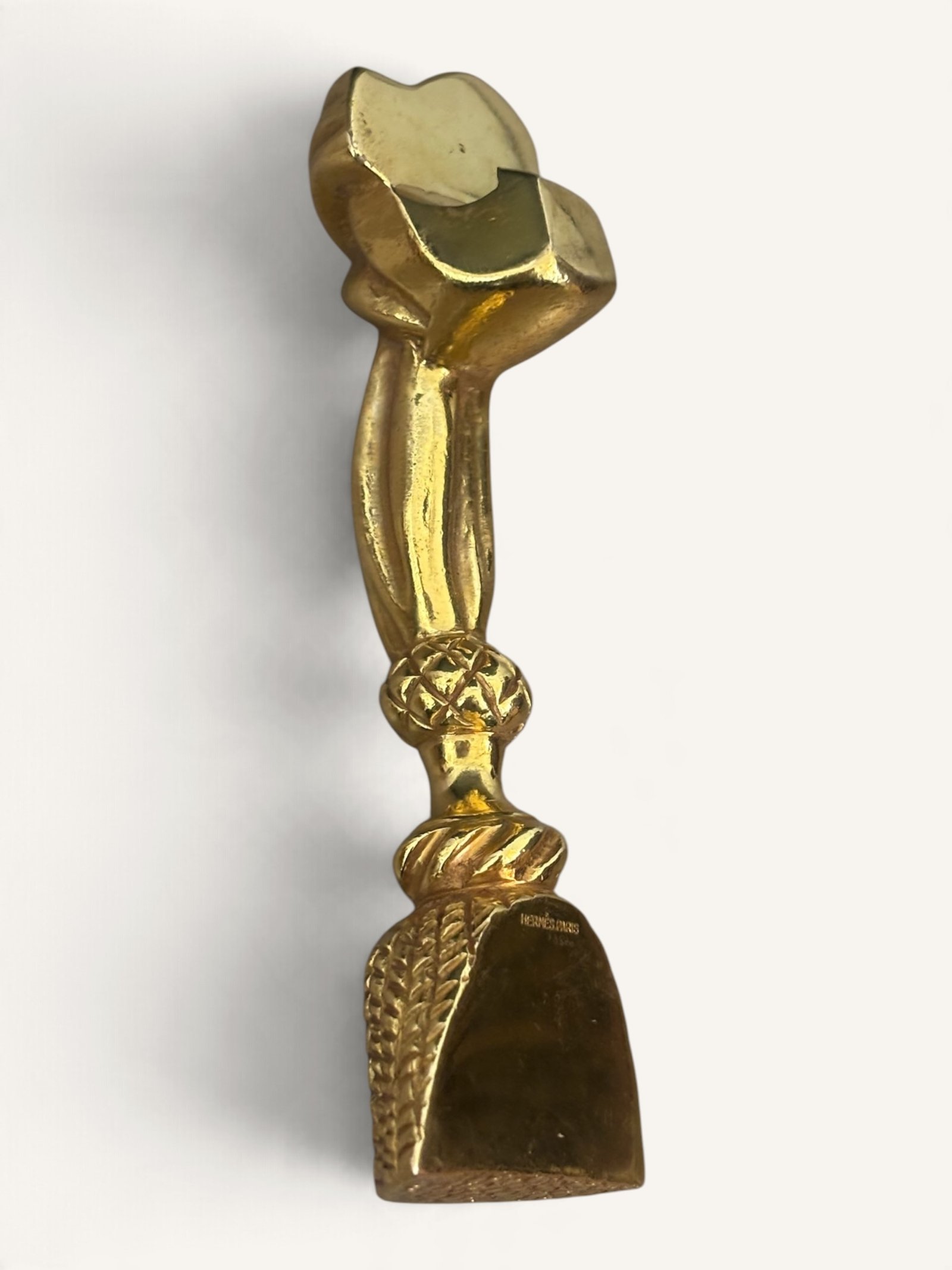 Décapsuleur Hermès vintage doré
