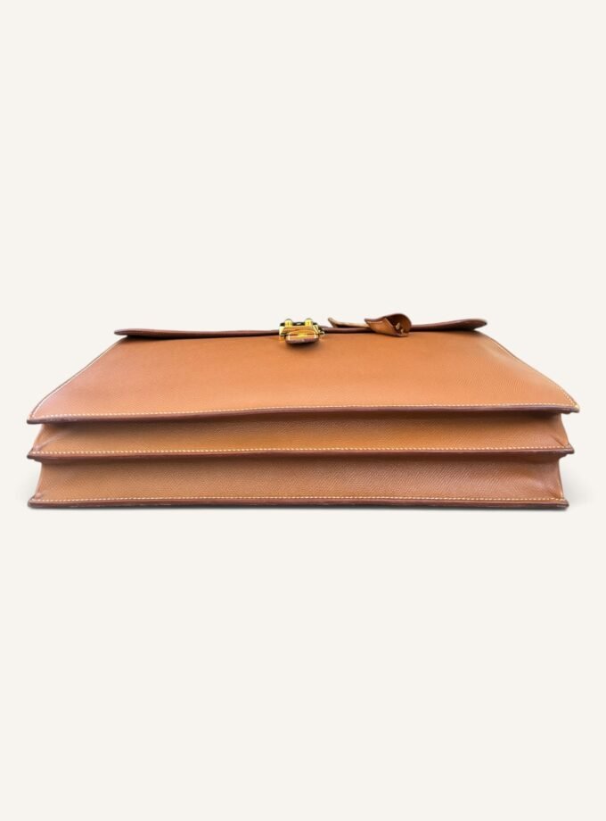Sac à Dépêches Hermès 40 Courchevel Gold 1996