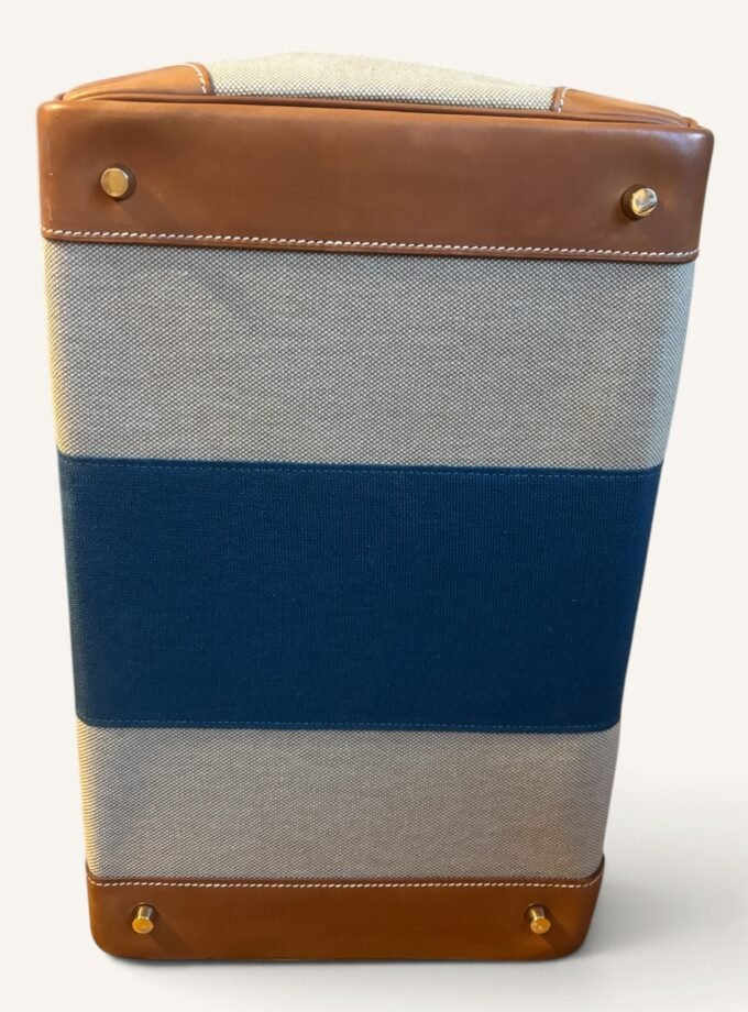 Sac Hermès HAC 40 Toile & Cuir Barenia Rare