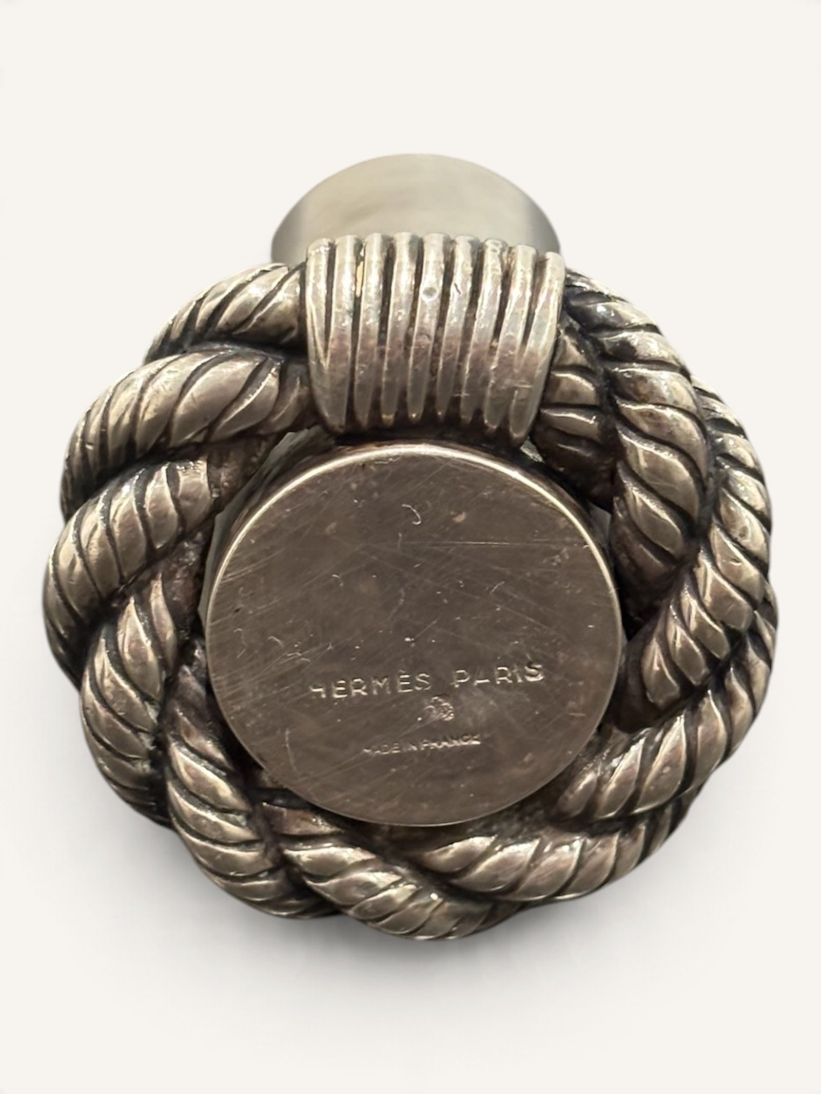 Bougeoir Hermès Cordage vintage