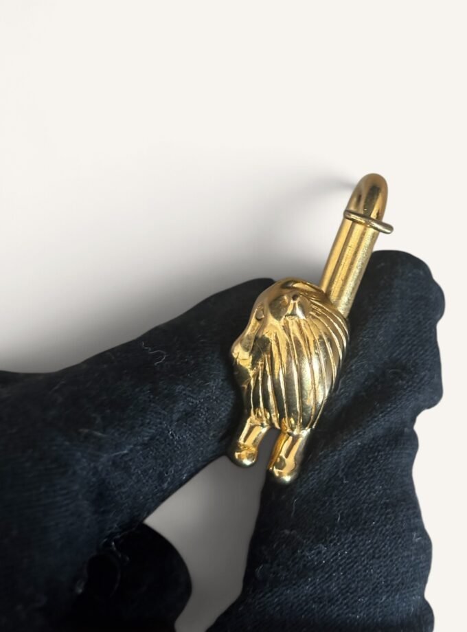 Cadenas Hermès Africa Lion Doré