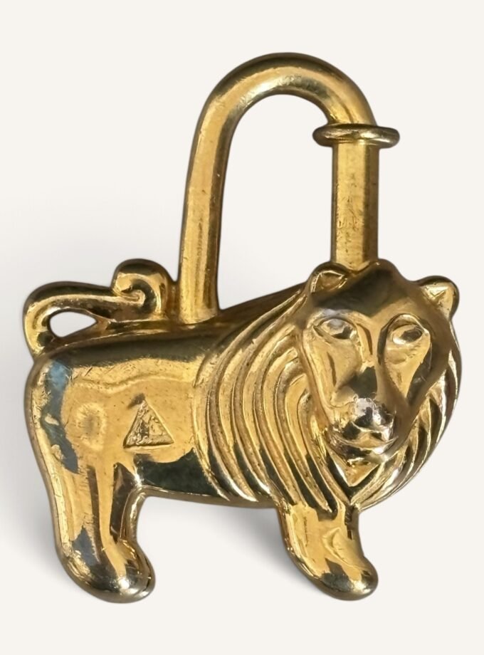 Cadenas Hermès Africa Lion Doré