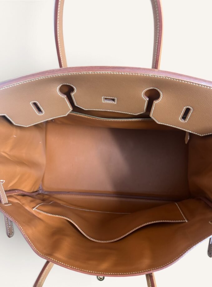 Sac Hermès Birkin 40 Courchevel Gold
