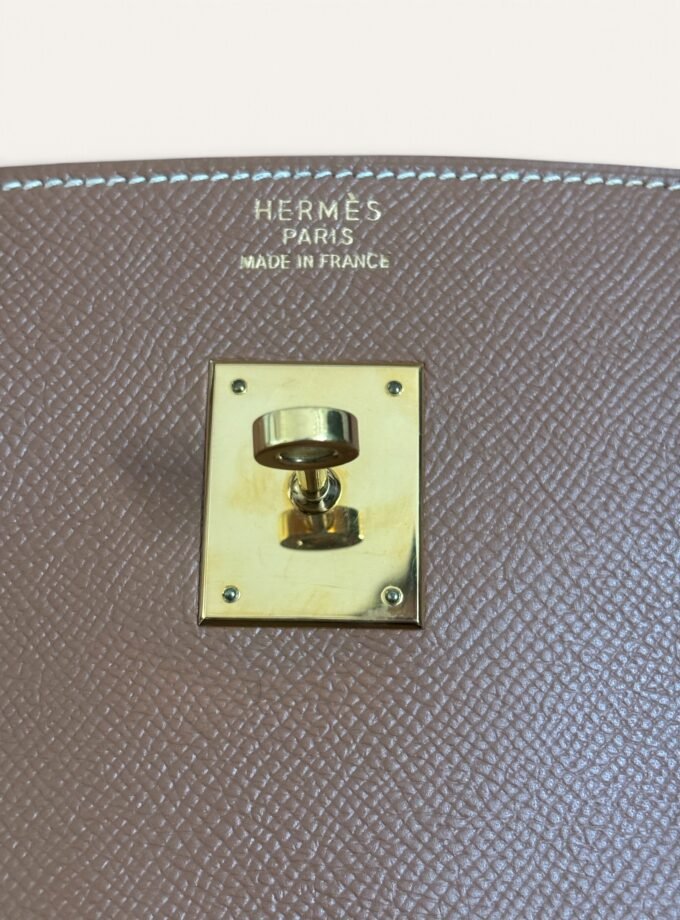 Sac Hermès Birkin 40 Courchevel Gold