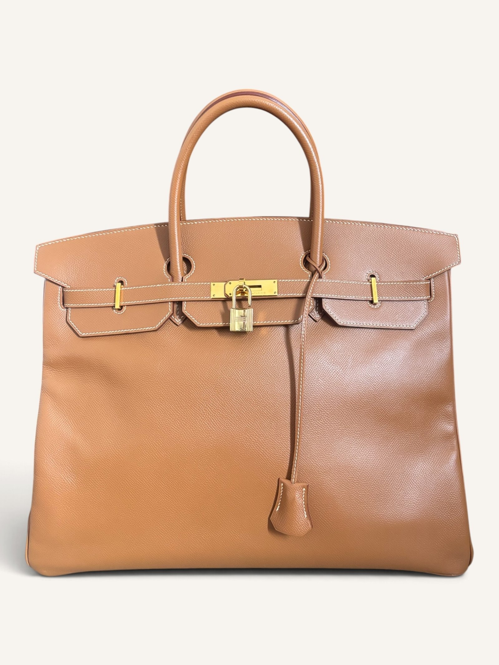 Birkin 40 Courchevel Gold