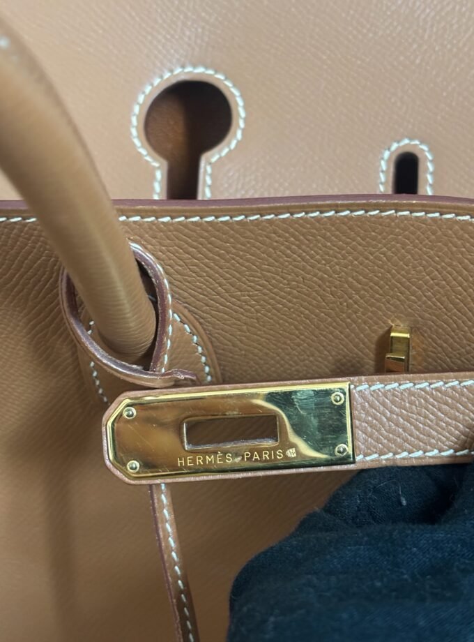 Sac Hermès Birkin 40 Courchevel Gold