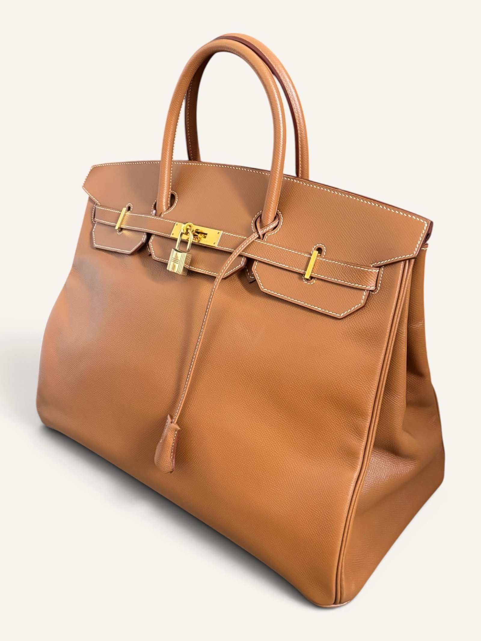 Birkin 40 Courchevel Gold