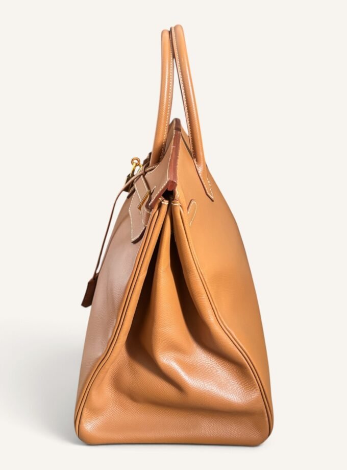 Sac Hermès Birkin 40 Courchevel Gold