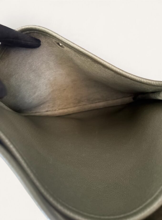 Sac Hermès Evelyne PM Togo Vert Olive