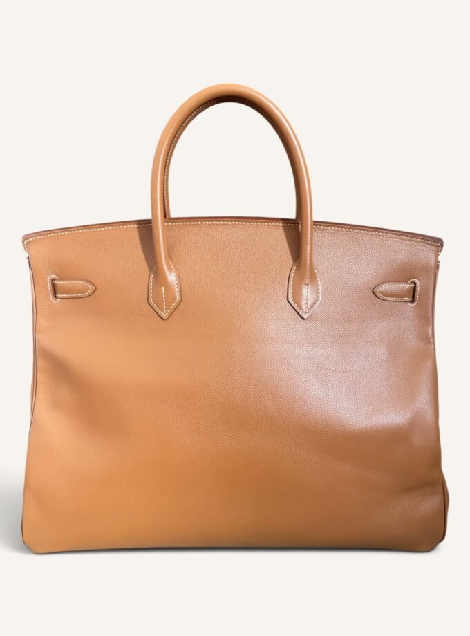 Sac Hermès Birkin 40 Courchevel Gold