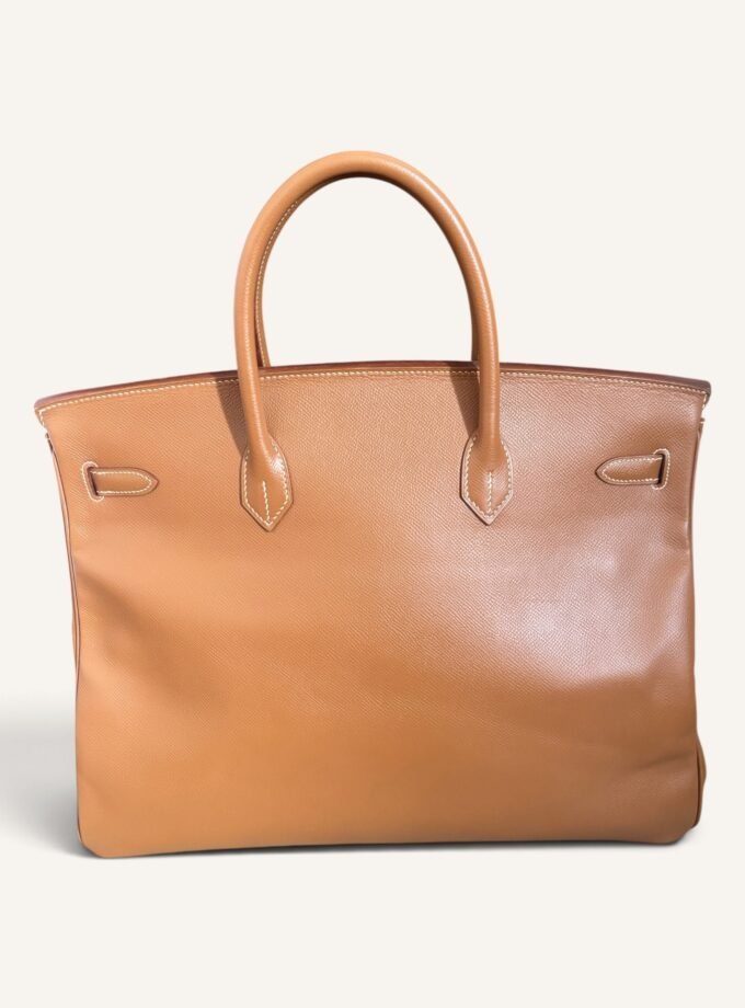 Sac Hermès Birkin 40 Courchevel Gold