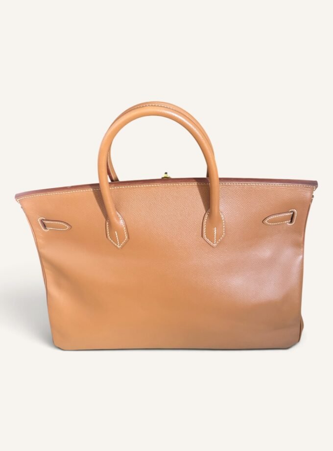 Sac Hermès Birkin 40 Courchevel Gold