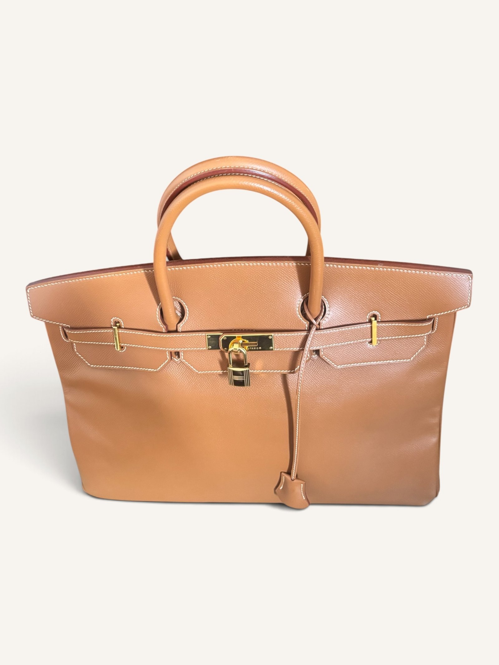 Birkin 40 Courchevel Gold