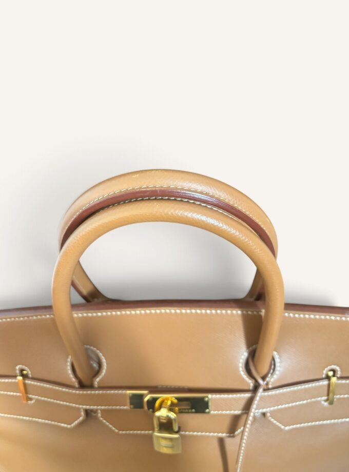Sac Hermès Birkin 40 Courchevel Gold