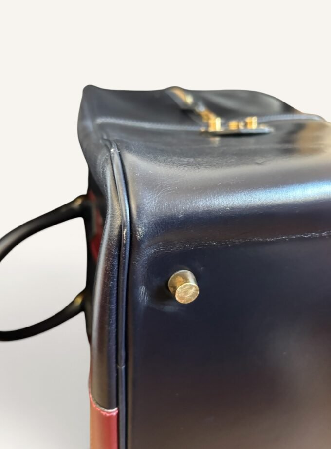Sac Hermès Plume 45 Box Vintage