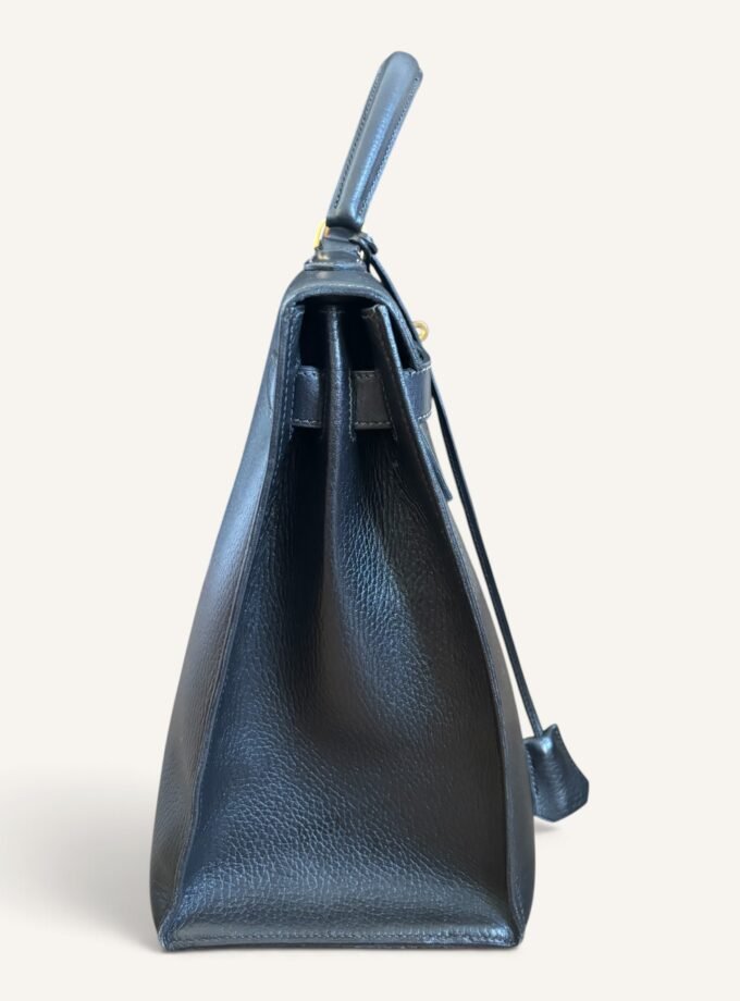Sac Hermès Kelly 40 Ardennes Noir