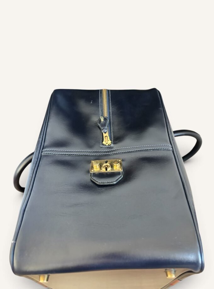 Sac Hermès Plume 45 Box Vintage