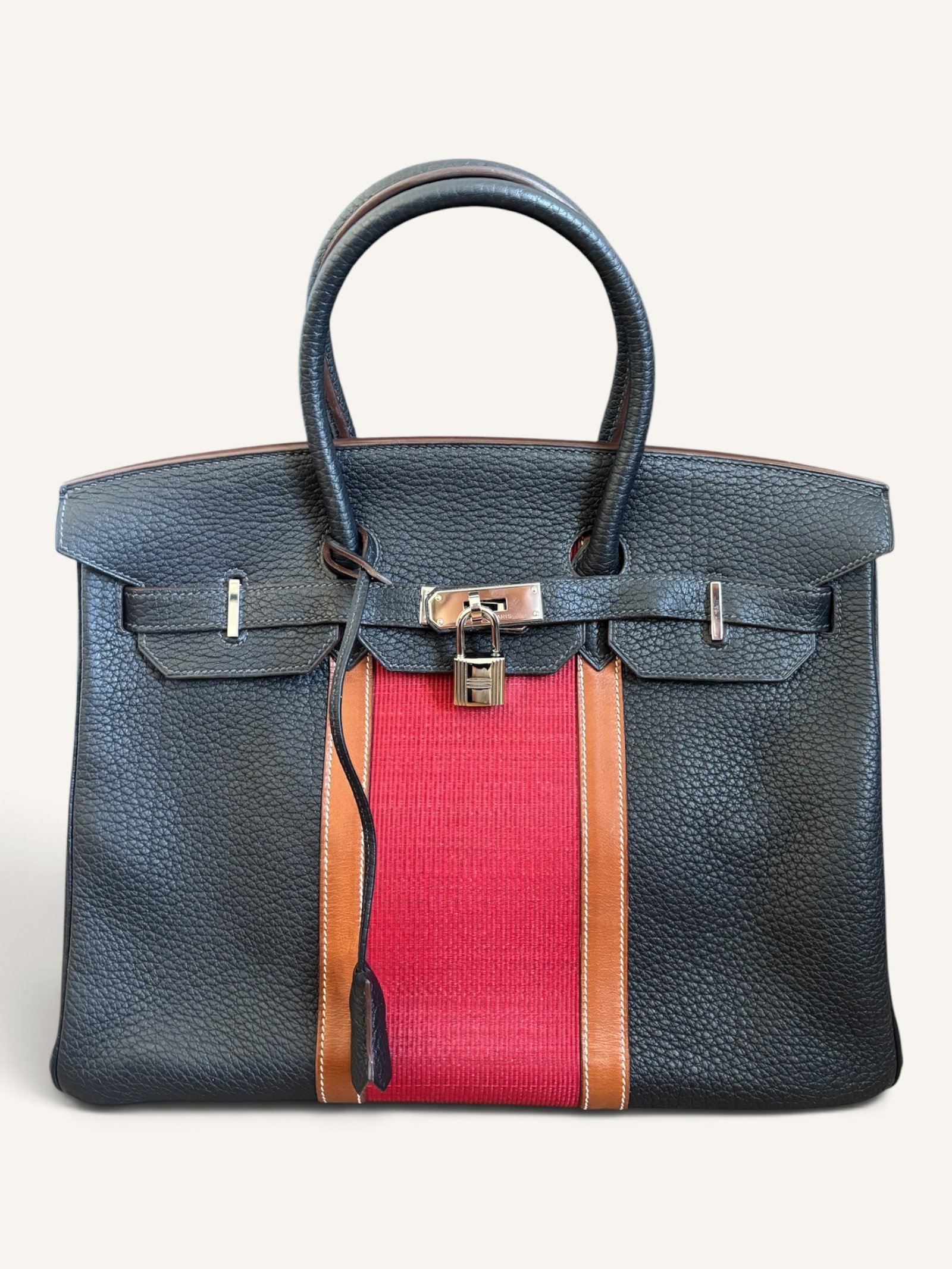 Birkin 35 Crinoline rouge