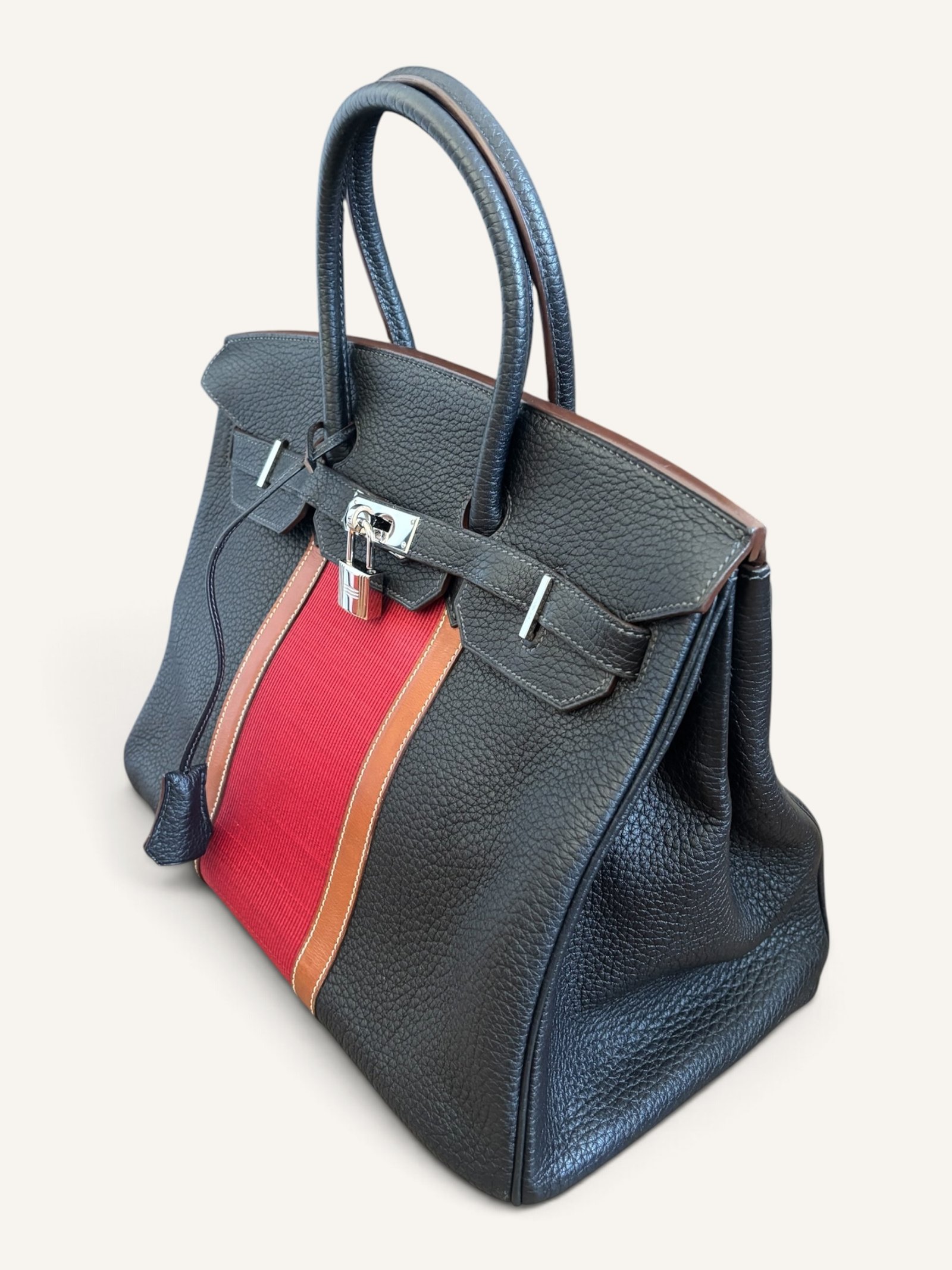 Birkin 35 Crinoline rouge