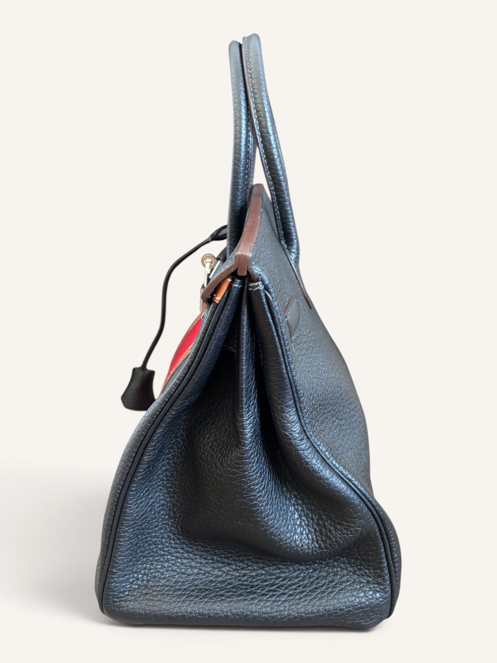 Birkin 35 Crinoline rouge
