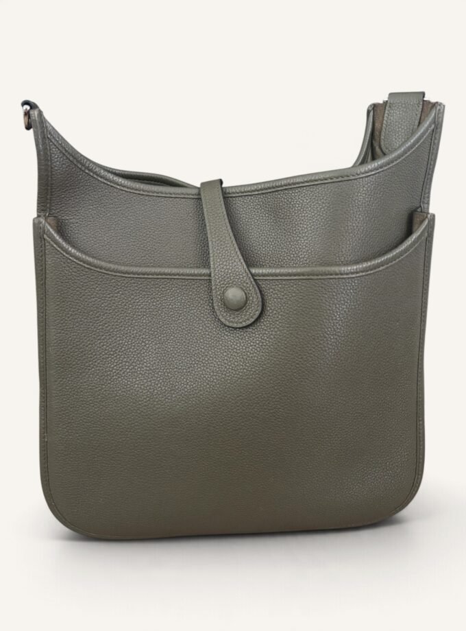 Sac Hermès Evelyne PM Togo Vert Olive