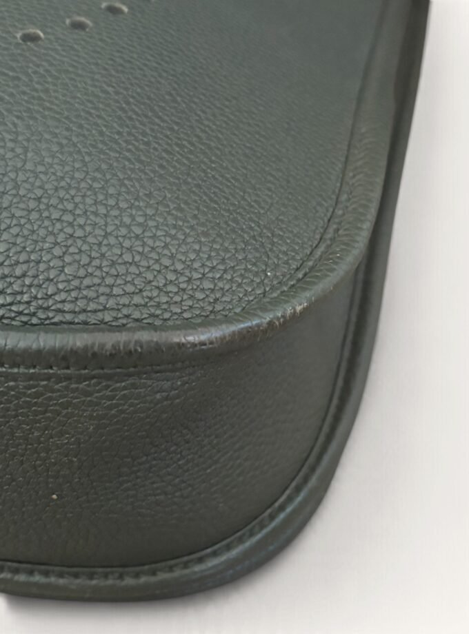 Sac Hermès Evelyne PM Togo Vert Olive