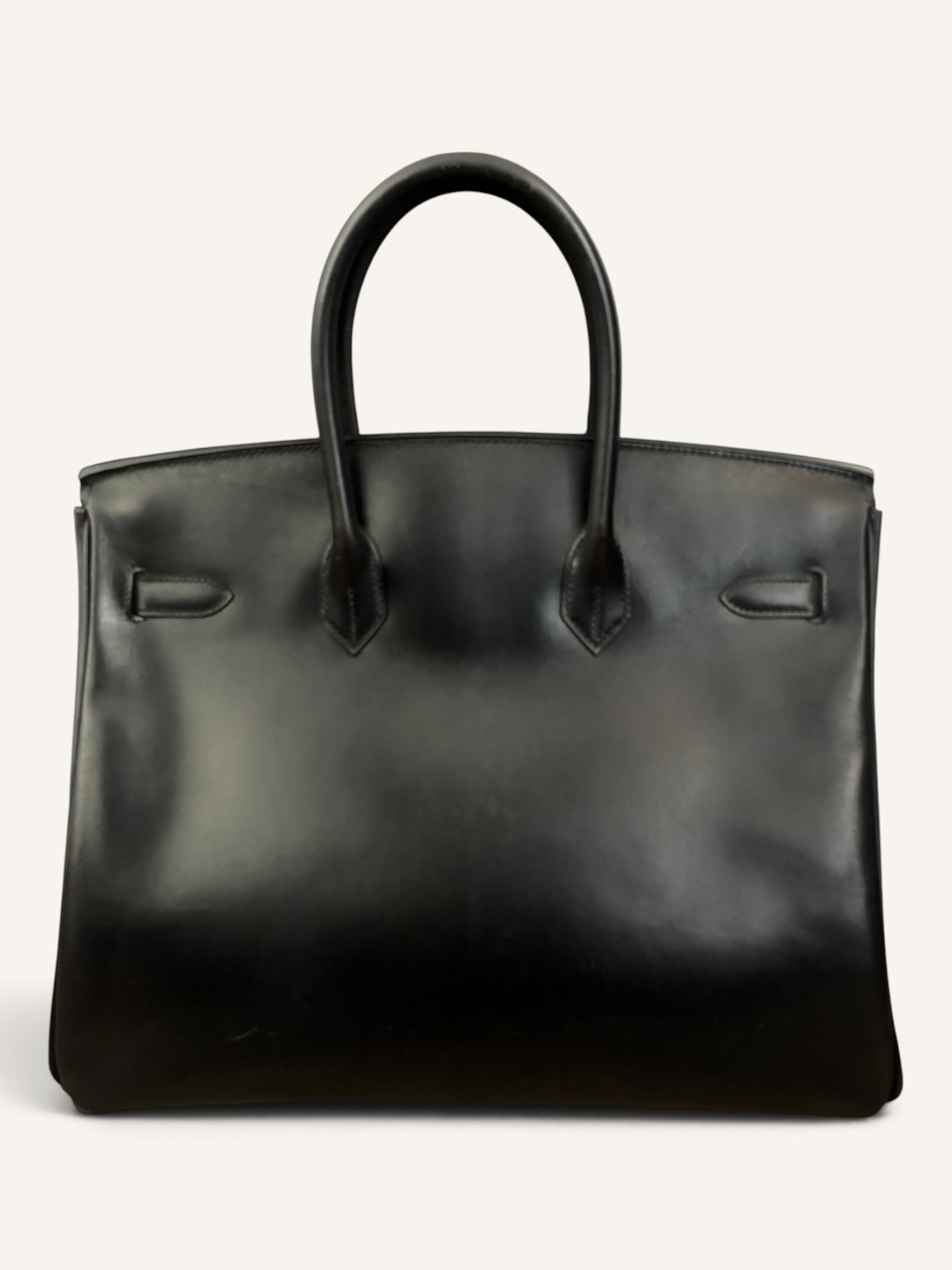 Birkin 35 Box noir Gold