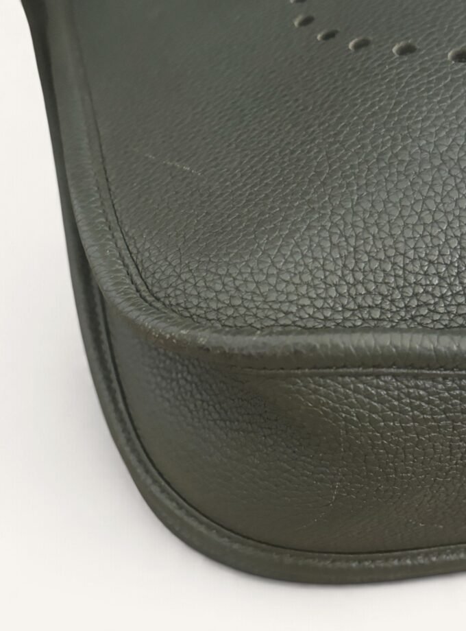 Sac Hermès Evelyne PM Togo Vert Olive