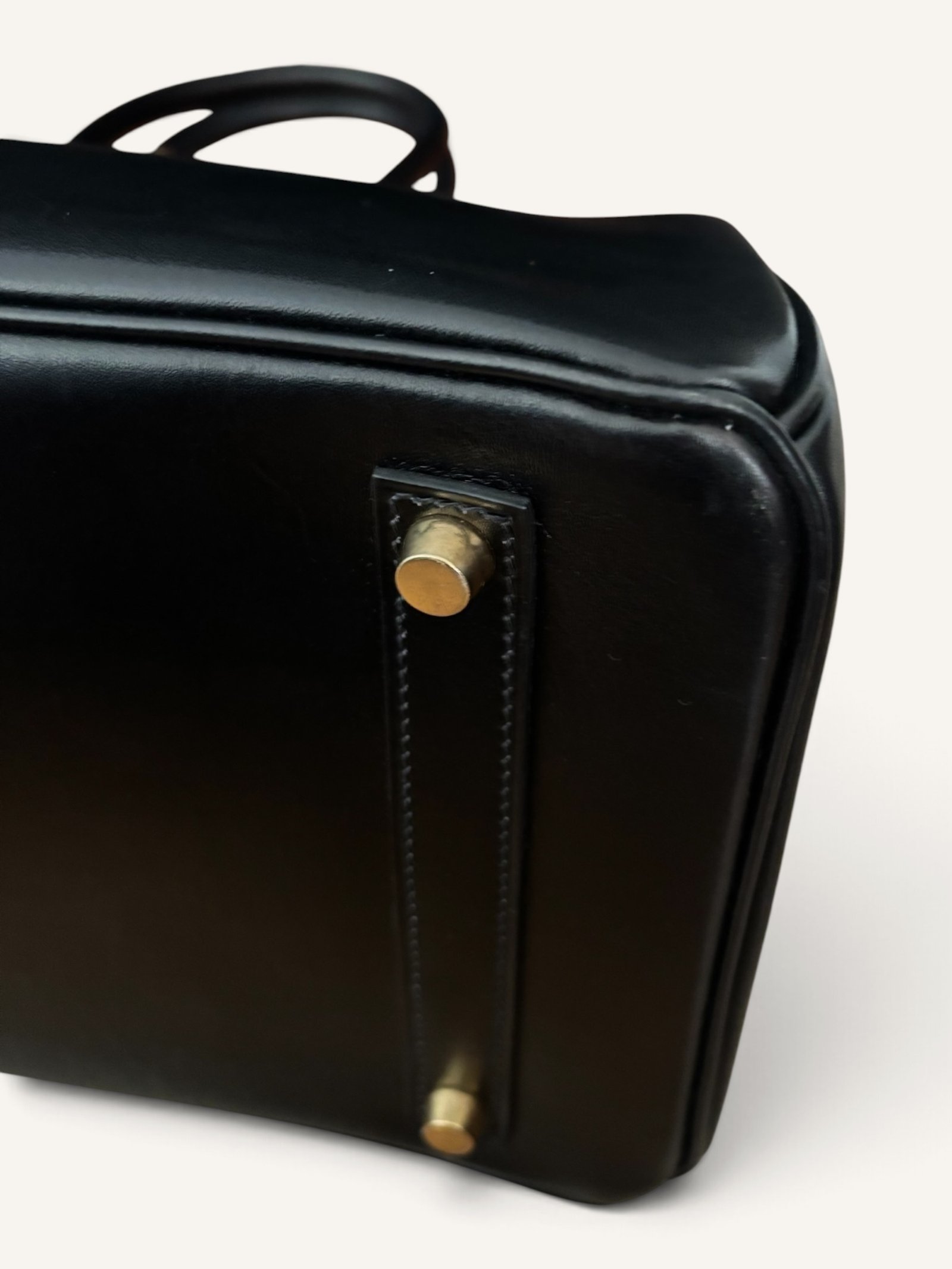 Birkin 35 Box noir Gold