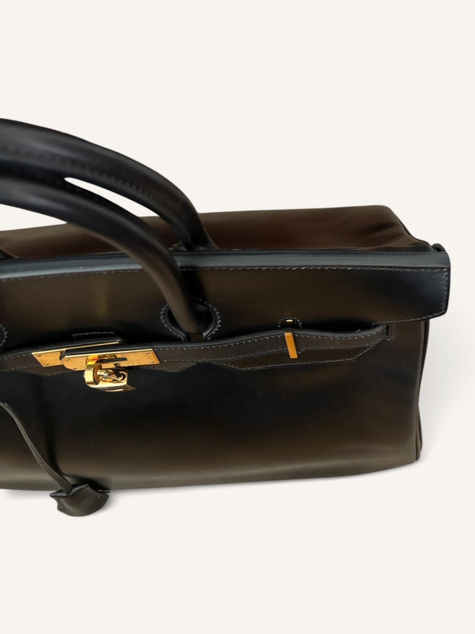 Birkin 35 Box noir Gold