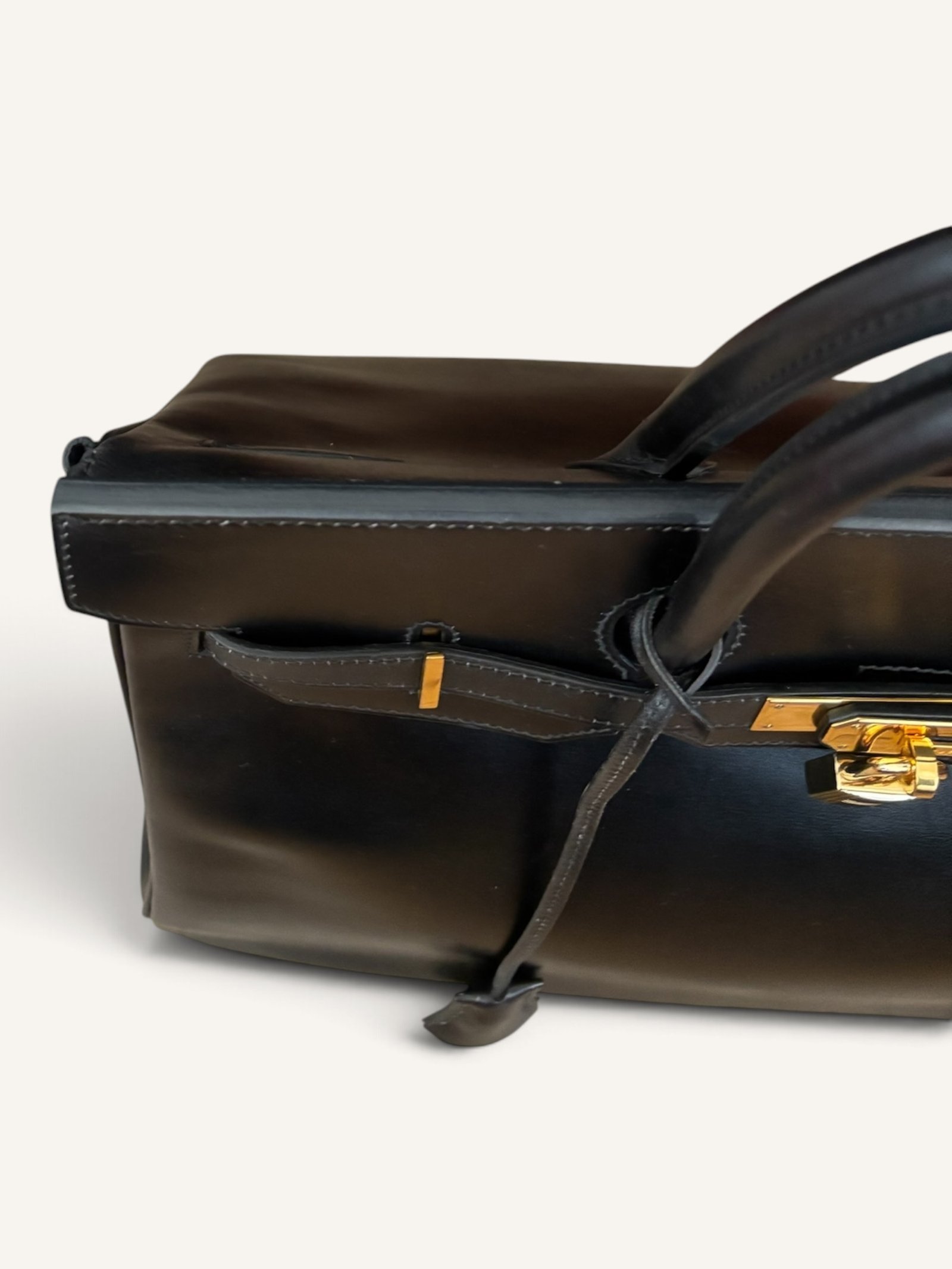 Birkin 35 Box noir Gold
